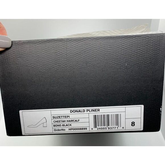 Donald Pliner - Suzette Block Heel Pump - Cheetah Hairprint - Size 8 - NIB - Picture 13 of 16